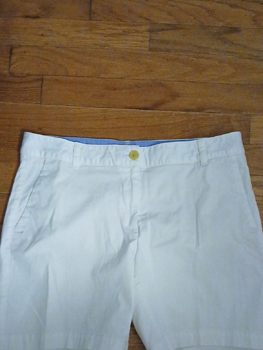 Talbots White Weekend Chino Short Size 12